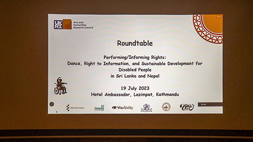 AF and NNDCV Organized Roundtable Discussion to Promote Change for People with Disabilities