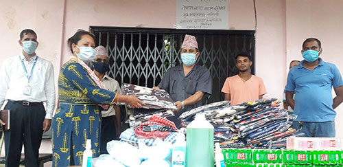 Advocacy Forum- Nepal Assisted Child Correction Home in Banke with Medical and Daily Supplies