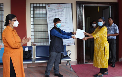 COVID-19 Infected Pregnant Woman denied Treatment in Rupandehi; Women HRDs Submitted A Memorandum